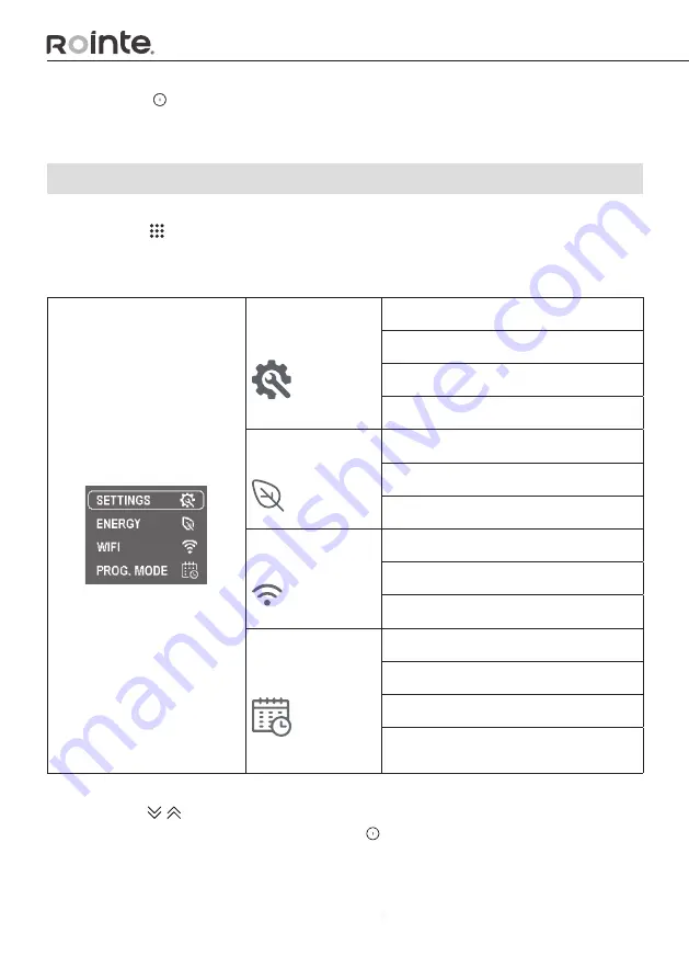 Rointe BRI0330RAD Installation And User Manual Download Page 60