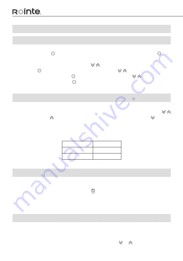 Rointe BRI0330RAD Installation And User Manual Download Page 82