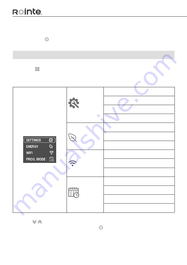 Rointe BRI1100RADC Installation And User Manual Download Page 84