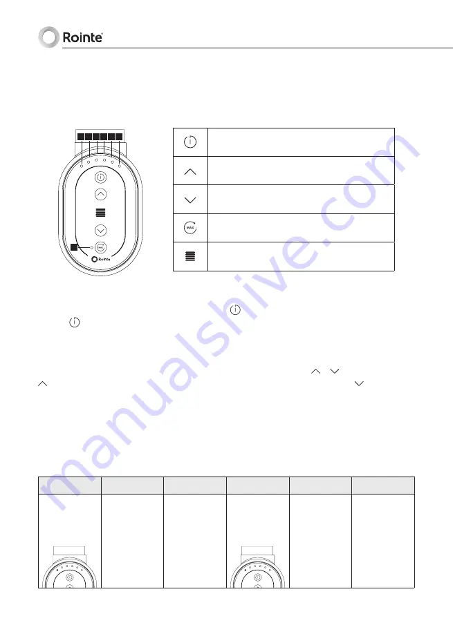 Rointe Circe electric OVAL 482 Instruction & Installation Manual Download Page 40