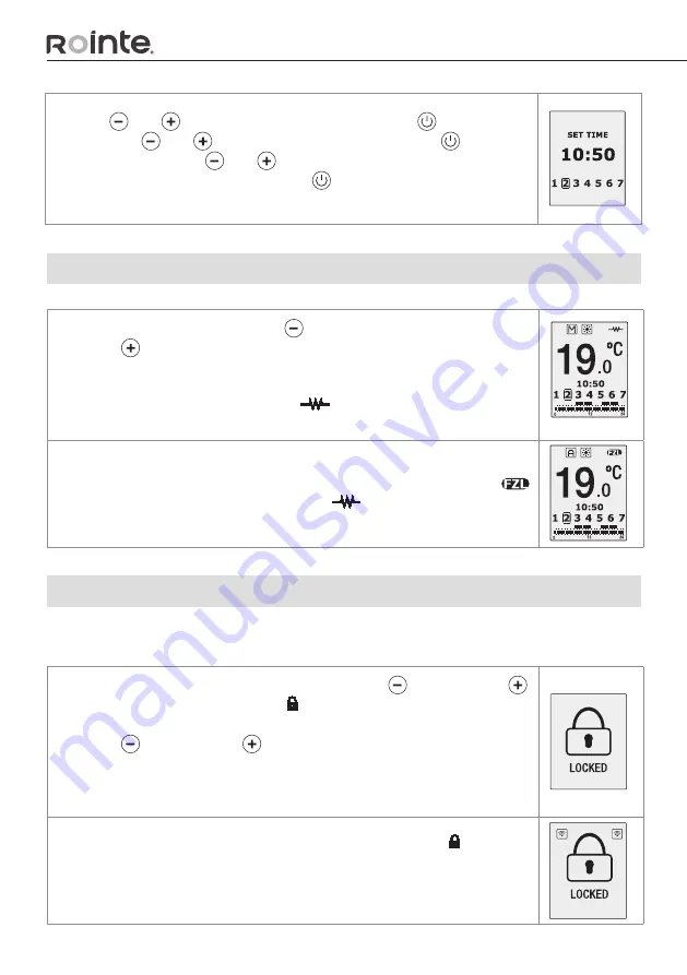 Rointe KRN1100RADC3 Installation And User Manual Download Page 14