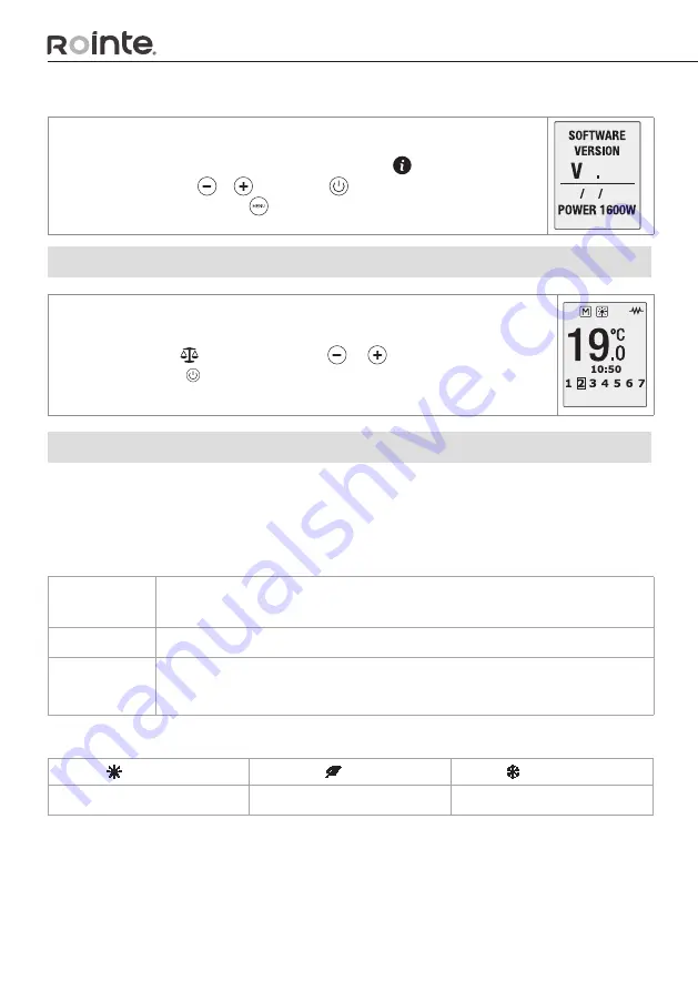 Rointe KRN1100RADC3 Installation And User Manual Download Page 46