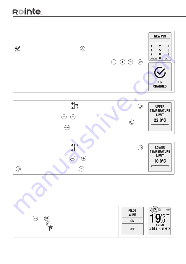 Rointe KRN1100RADC3 Installation And User Manual Download Page 52