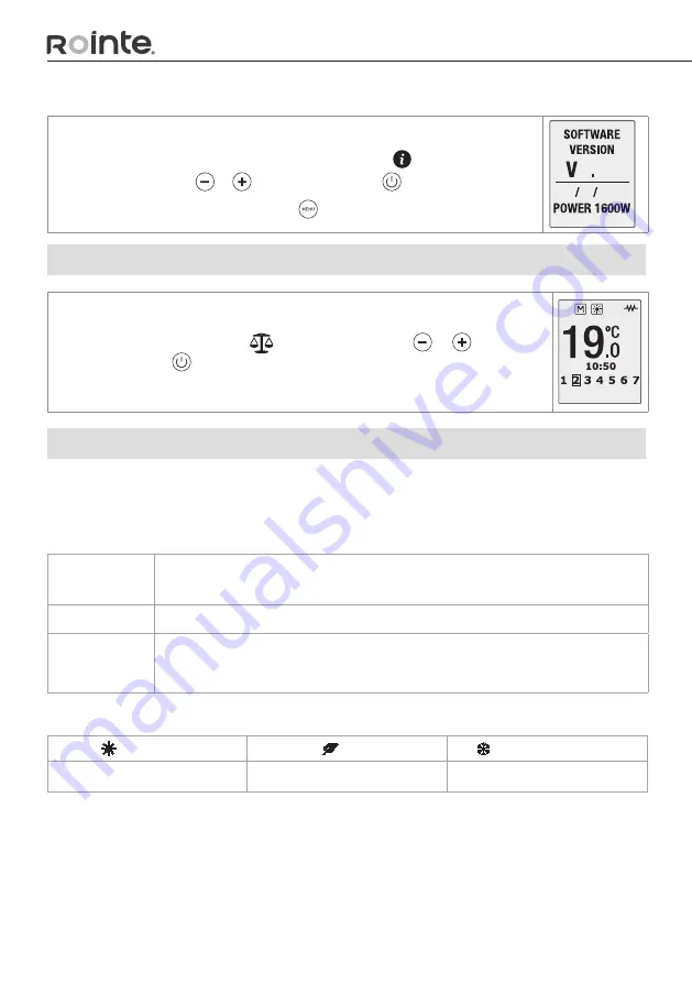 Rointe KRN1100RADC3 Installation And User Manual Download Page 74