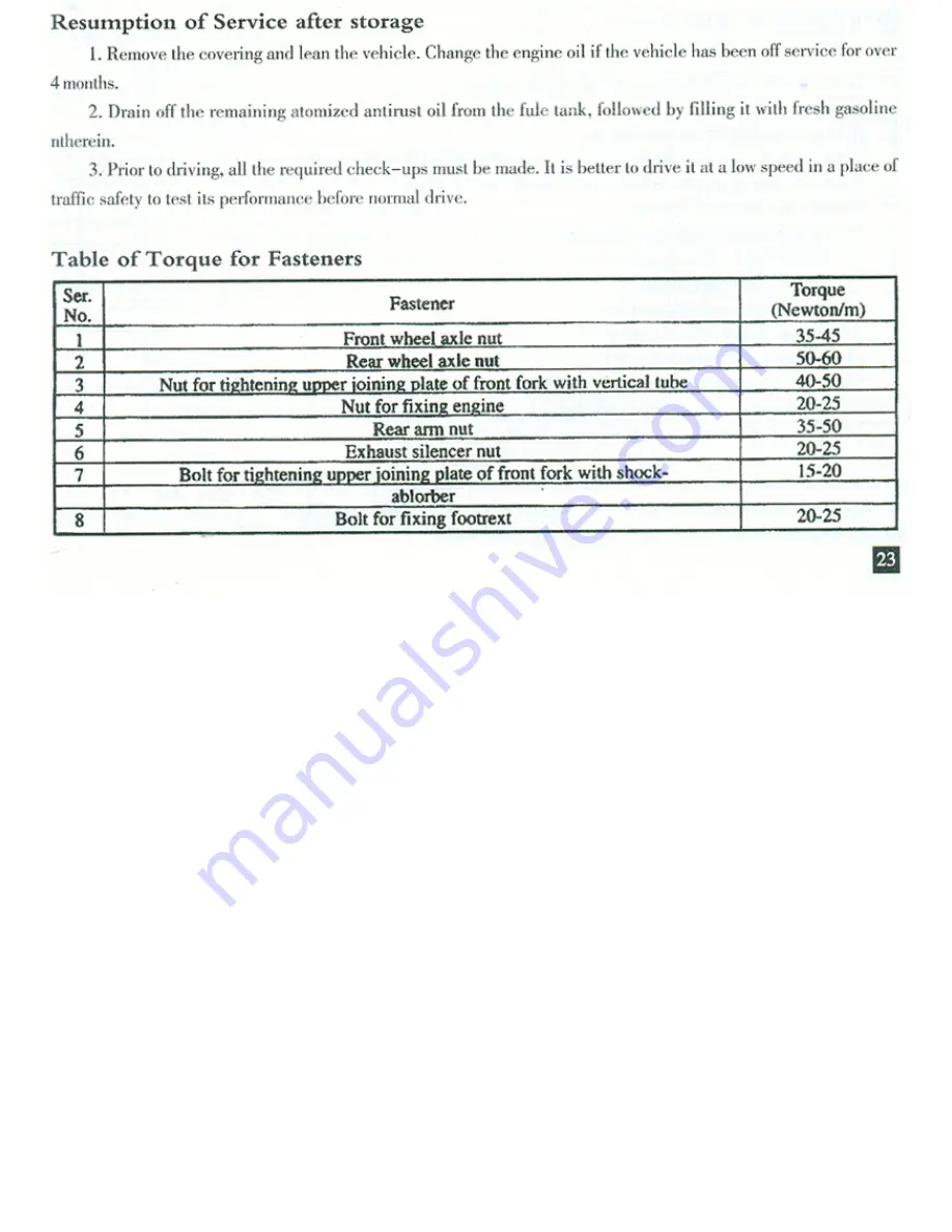 Roketa DB-19-125 User Manual Download Page 13