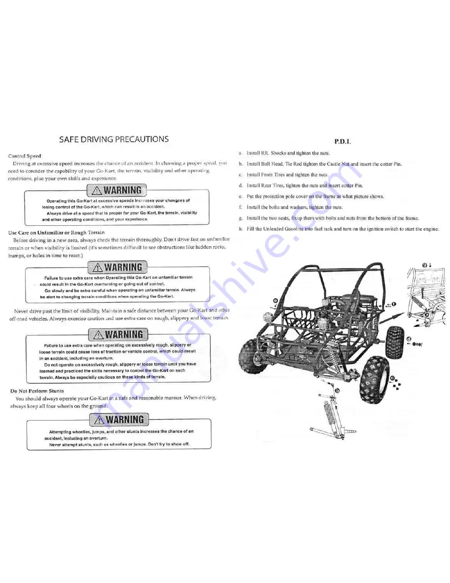 Roketa SQ250SR-I User Manual Download Page 7