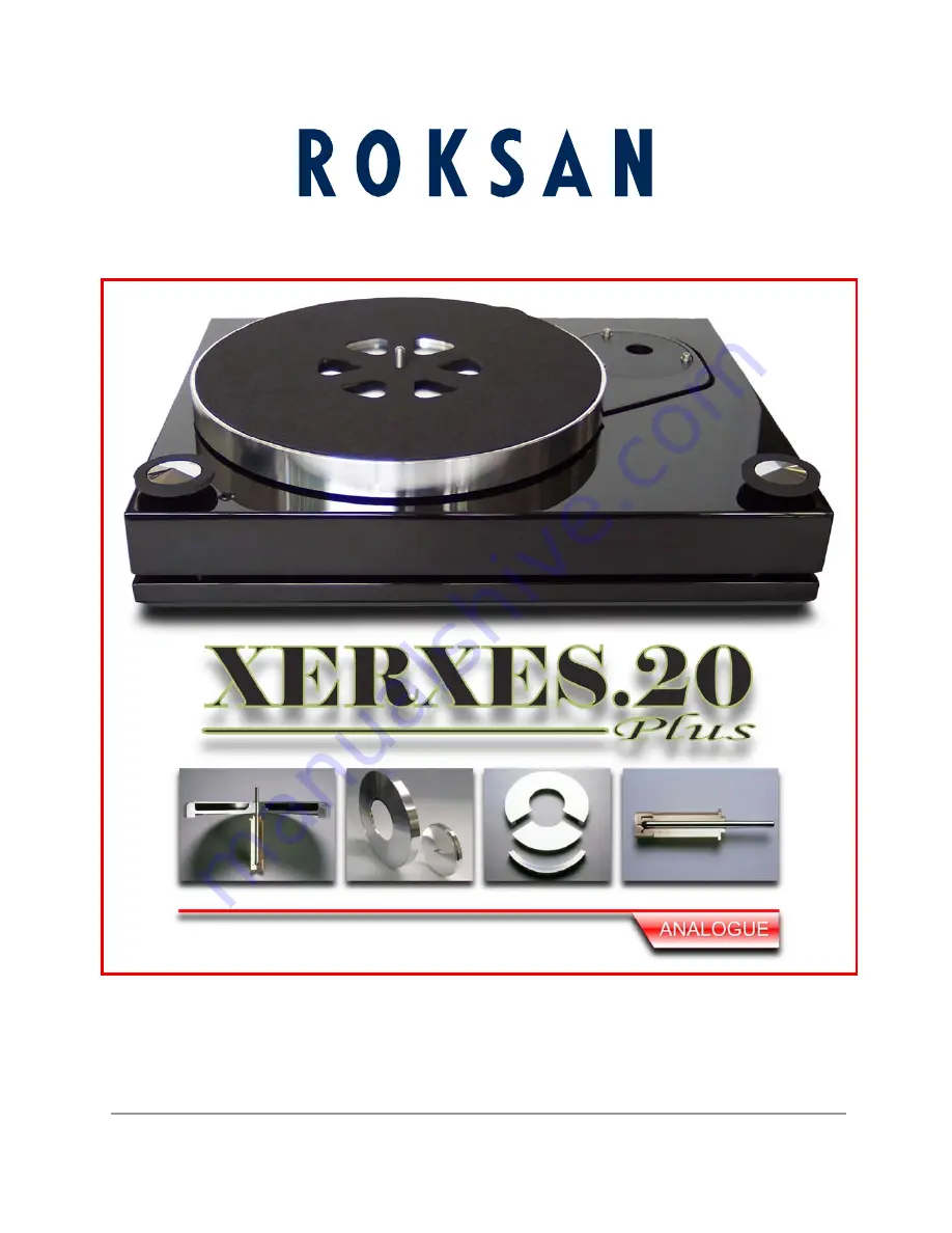 Roksan Audio Xerxes.20plus User Manual Download Page 1