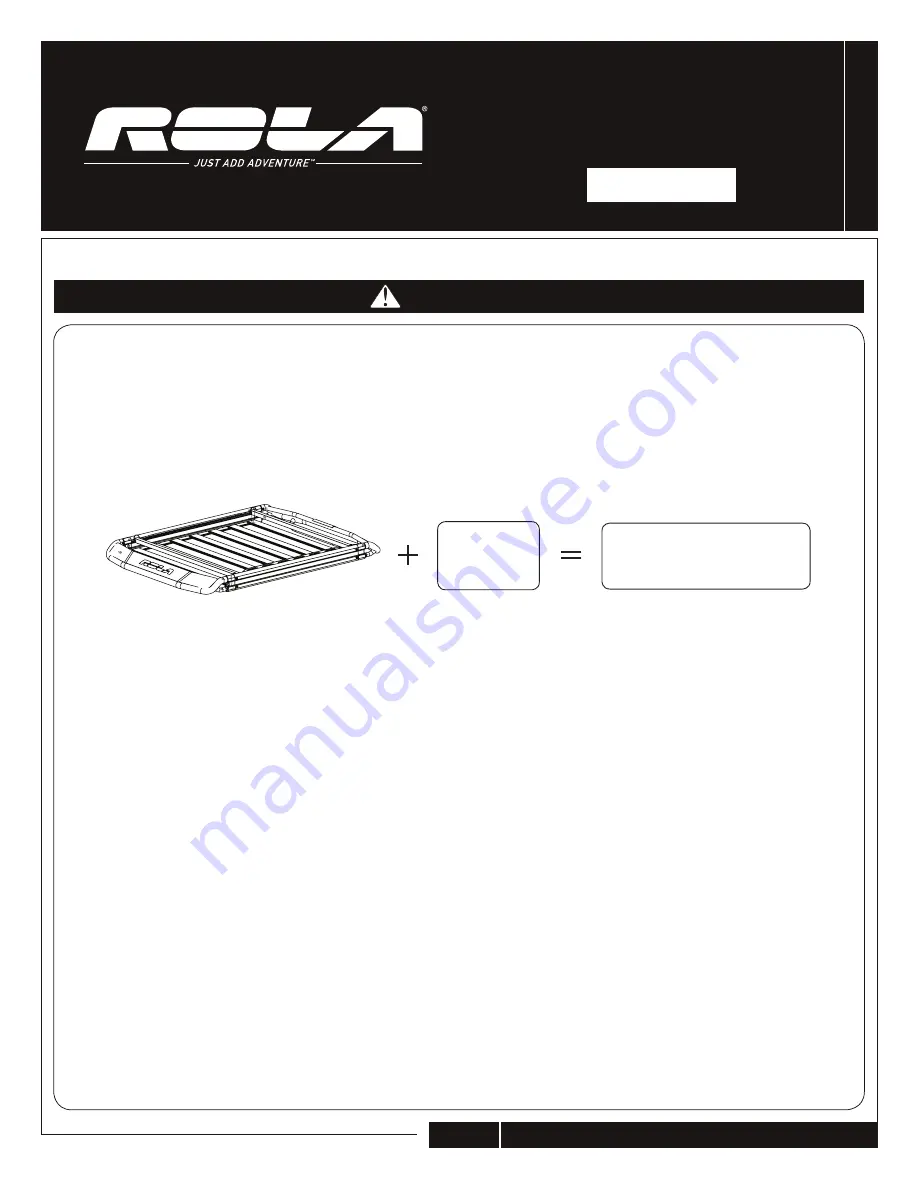 Rola 59043 Скачать руководство пользователя страница 1