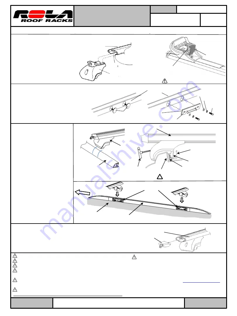 Rola 59681 Fitting Instructions Download Page 1