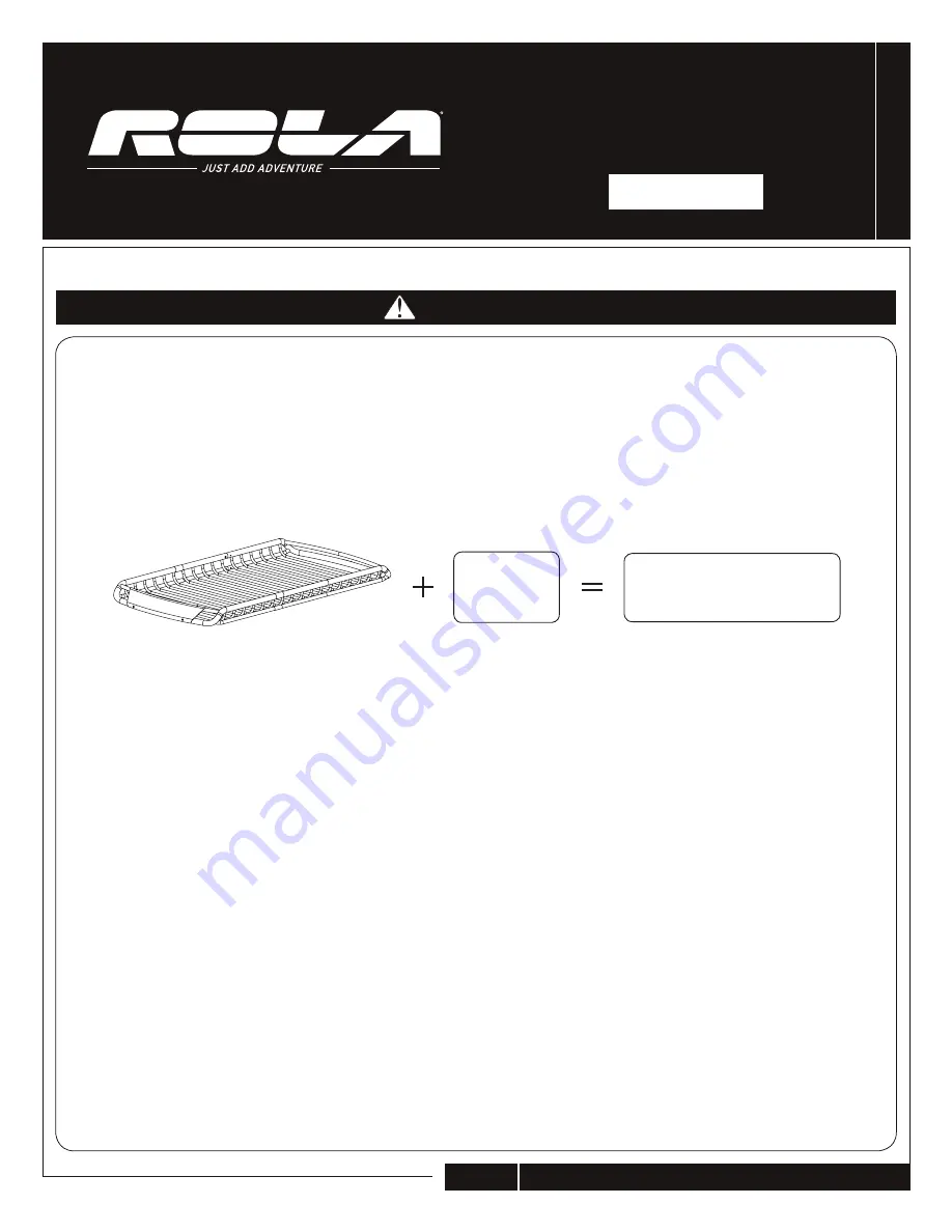 Rola V-TEX 59505 Скачать руководство пользователя страница 1