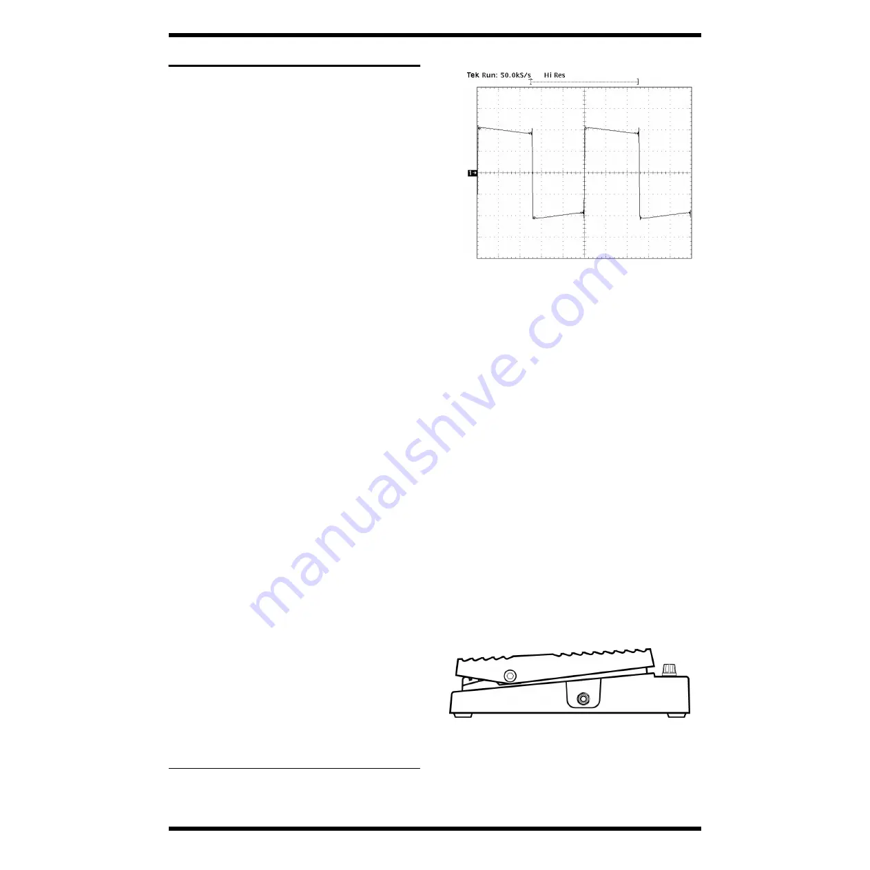 Roland BOSS V-WAH PW-10 Service Notes Download Page 8