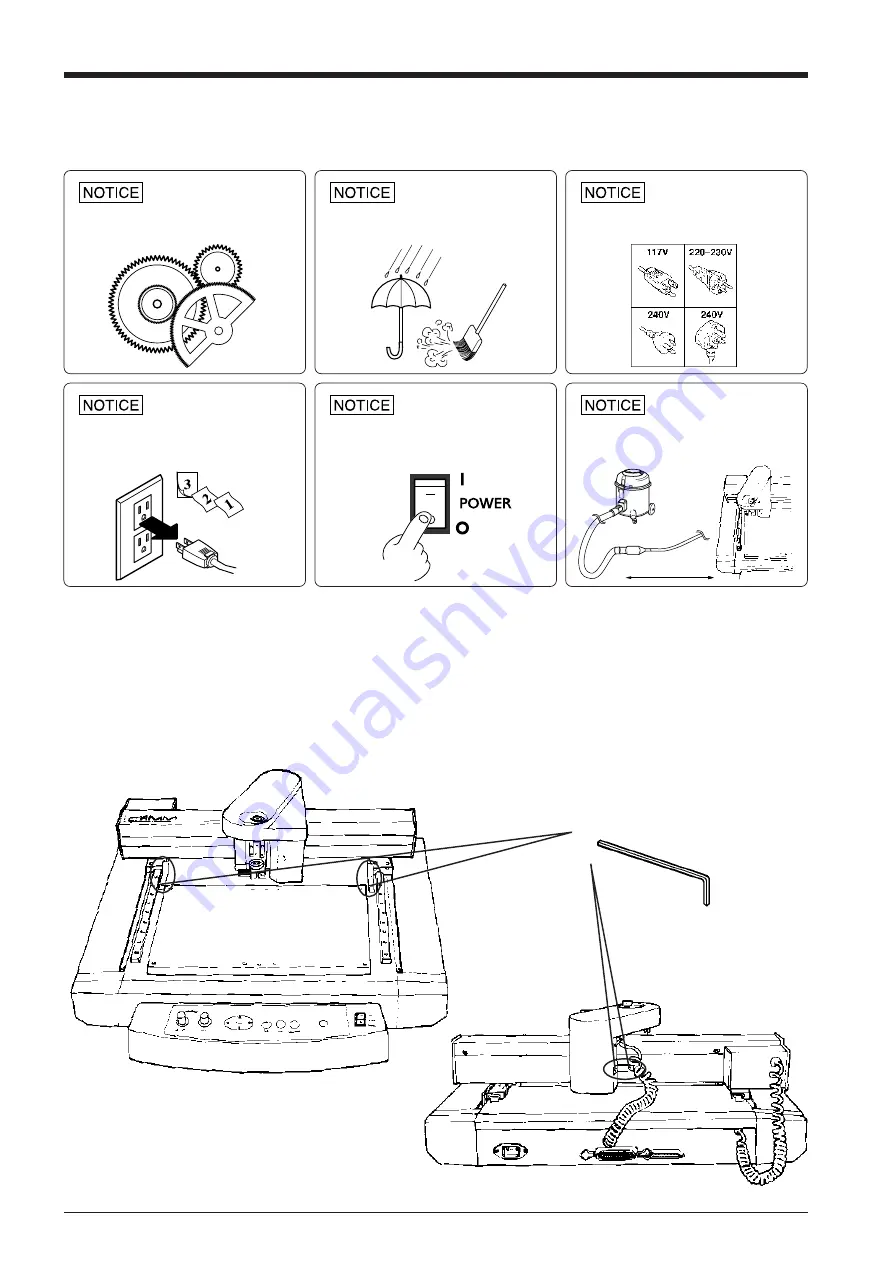 Roland CAMM SCRIBE CS-20 User Manual Download Page 8