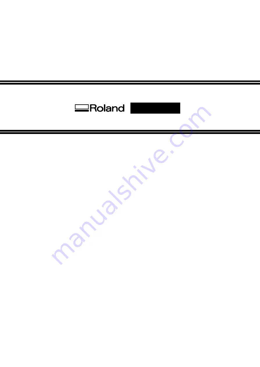 Roland CAMM SCRIBE CS-20 User Manual Download Page 28