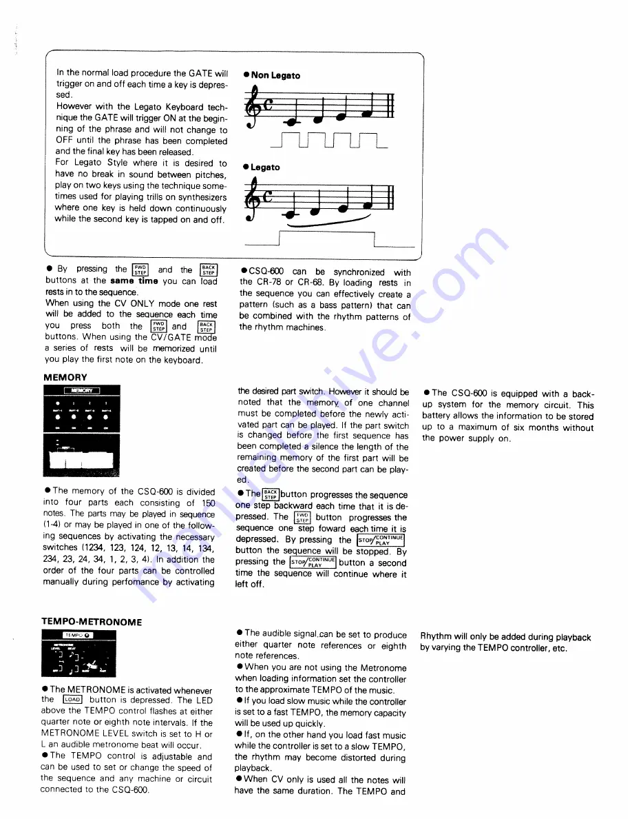 Roland CSQ-600 Скачать руководство пользователя страница 5