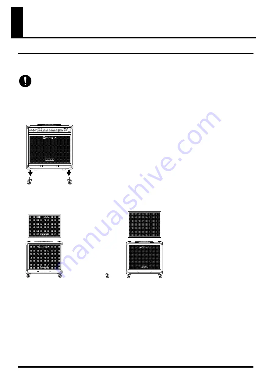 Roland D-Bass 115 Owner'S Manual Download Page 17