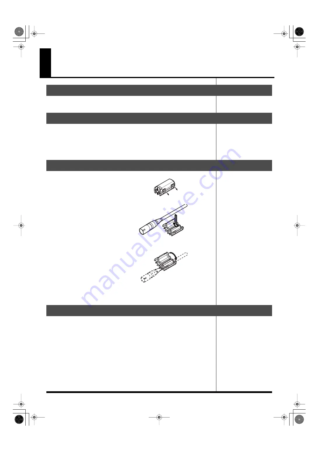 Roland Digital Snake SI-AES4 Owner'S Manual Download Page 3