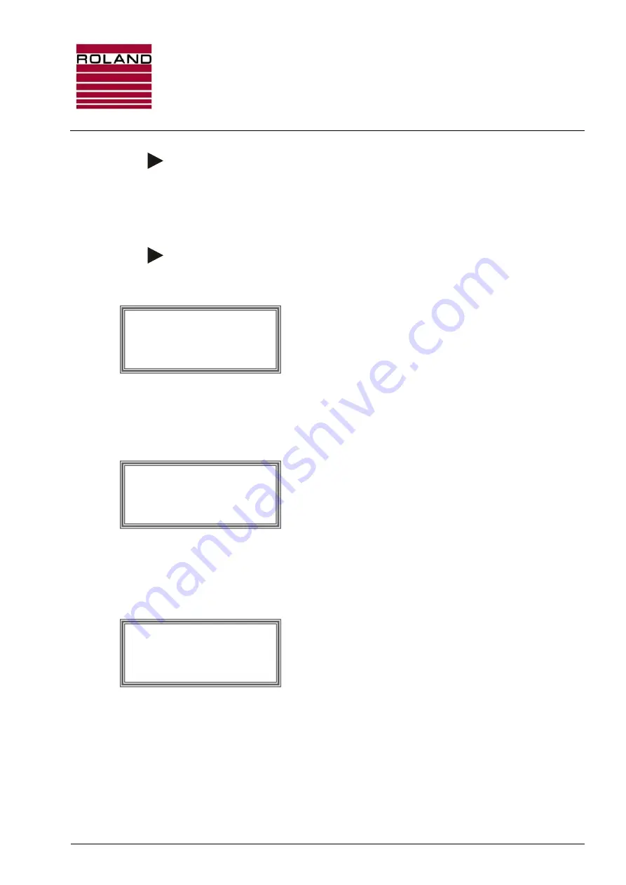 Roland Double Sheet Detector I20 Series Manual Download Page 85