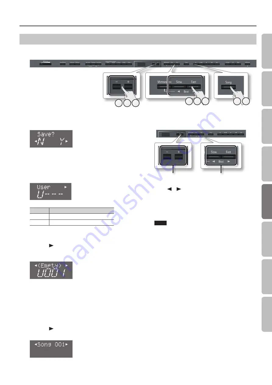 Roland DP90e Owner'S Manual Download Page 37