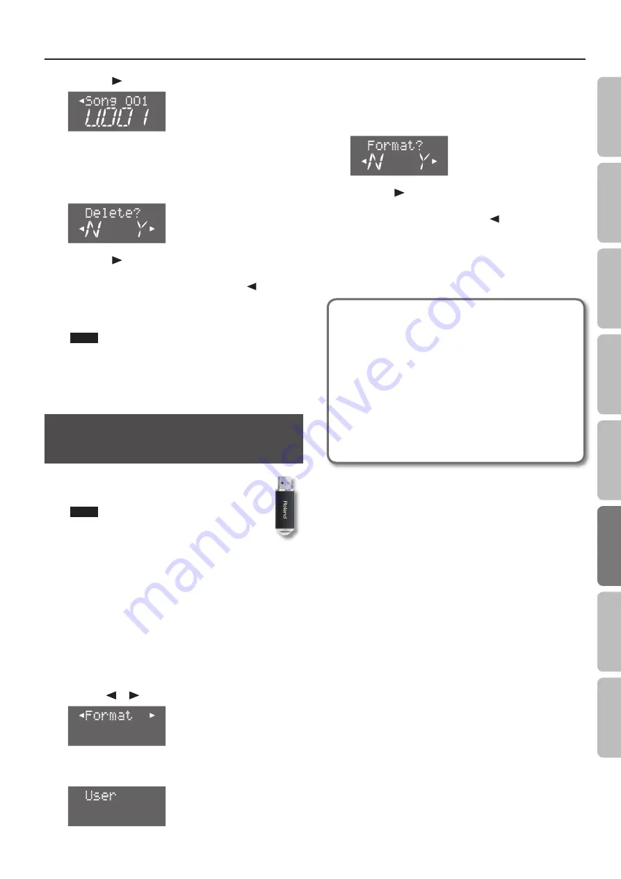 Roland DP90e Owner'S Manual Download Page 41