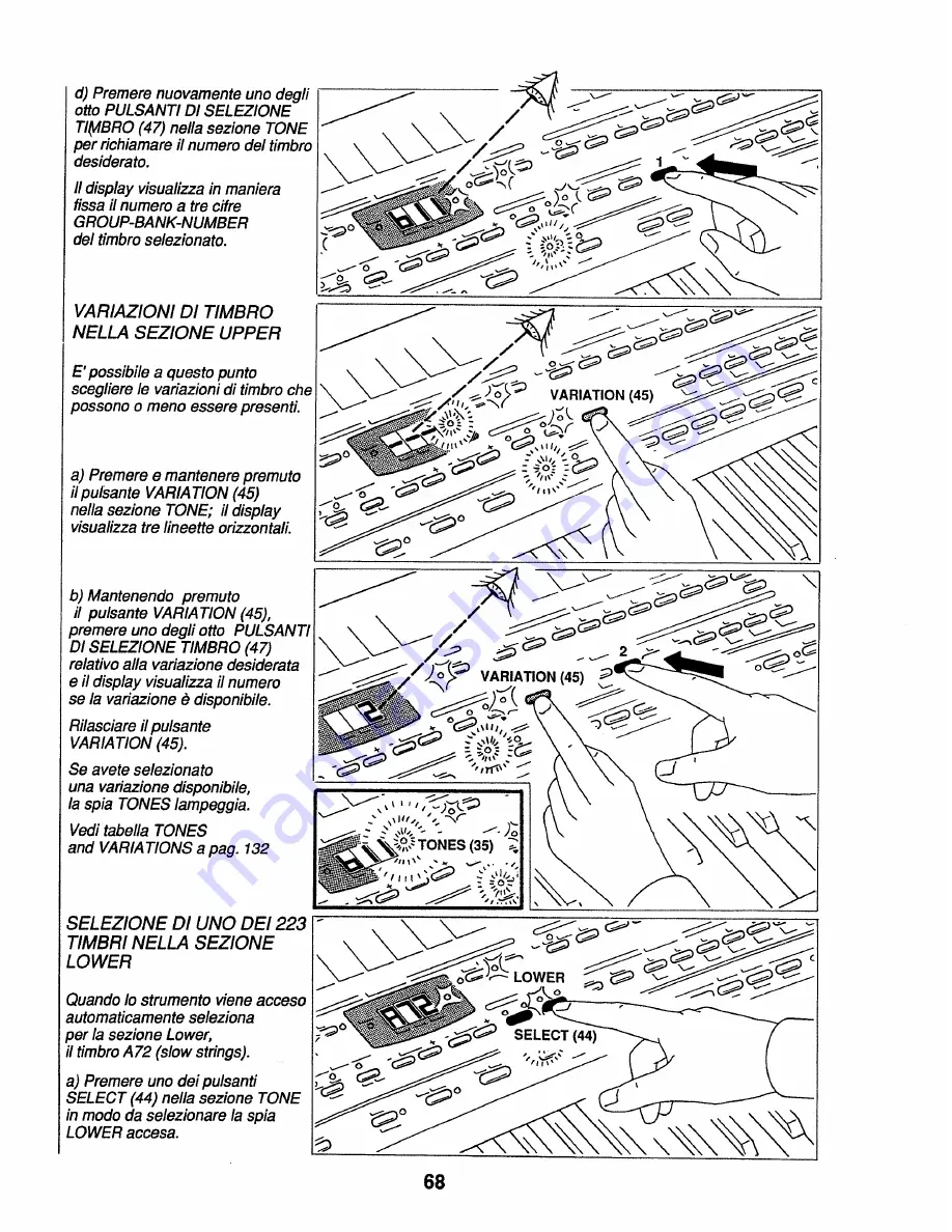 Roland E-36 Owner'S Manual Download Page 68