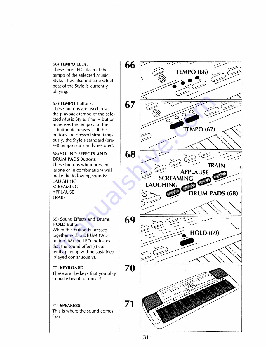 Roland E-66 Owner'S Manual Download Page 31