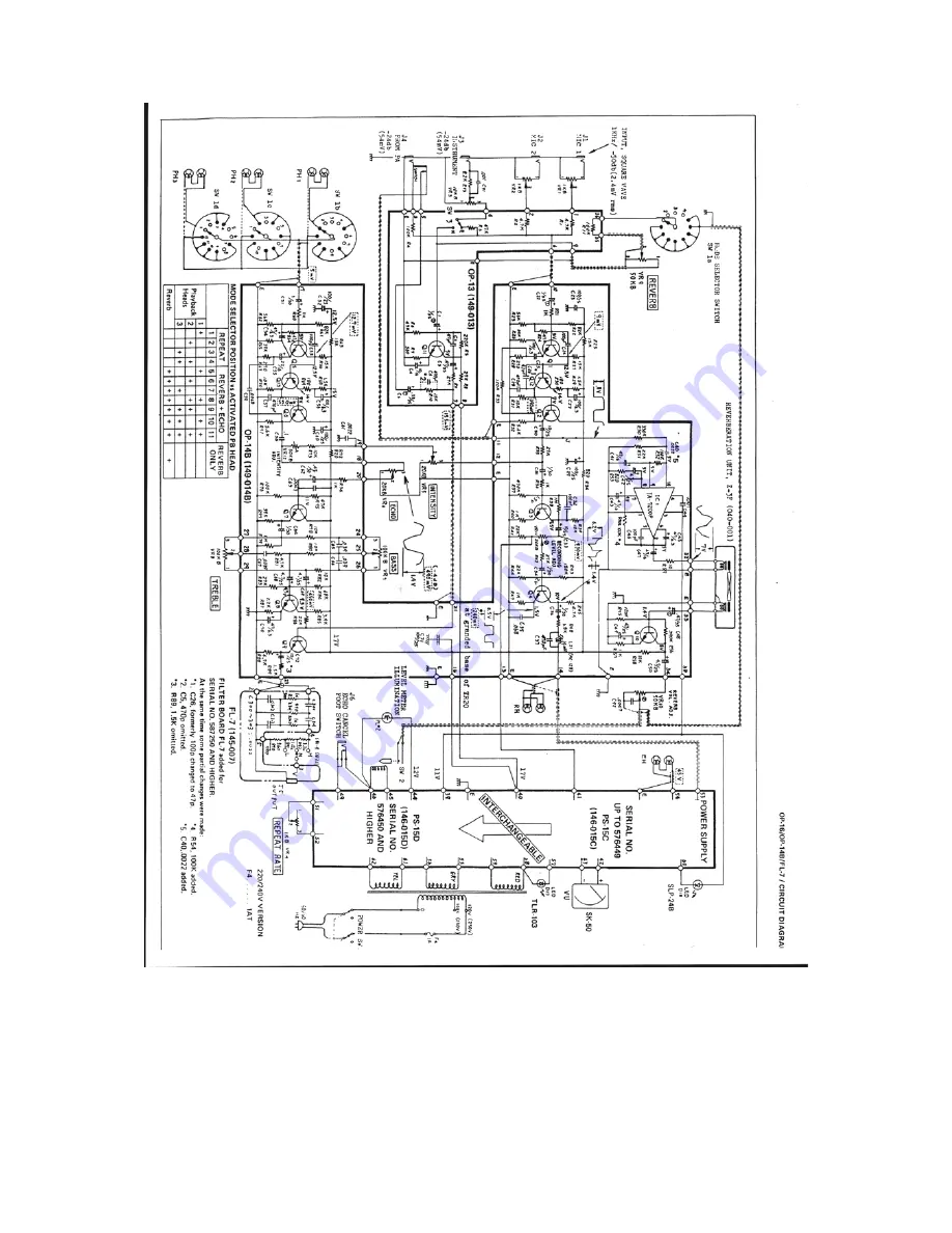 Roland Echo Chamber RE-101 Service Notes Download Page 6