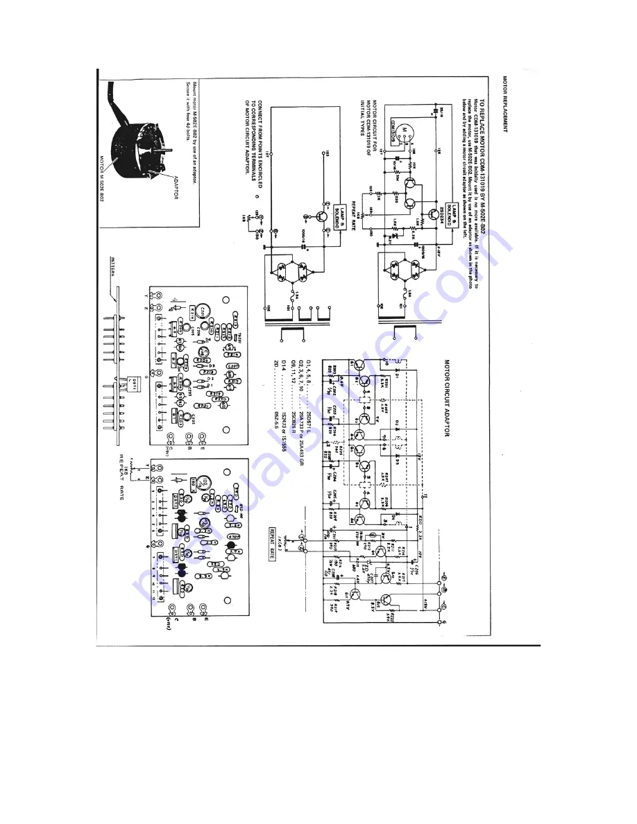 Roland Echo Chamber RE-101 Service Notes Download Page 16