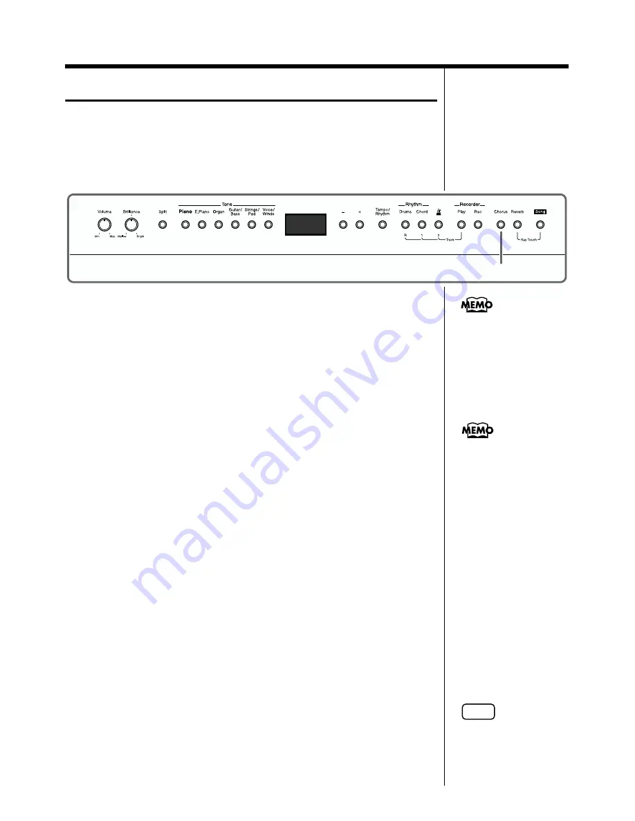 Roland FP-3 Owner'S Manual Download Page 20