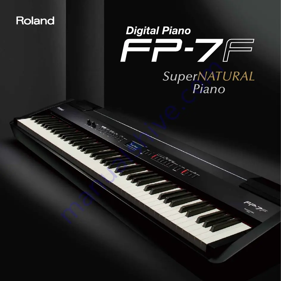 Roland FP-7F Скачать руководство пользователя страница 1