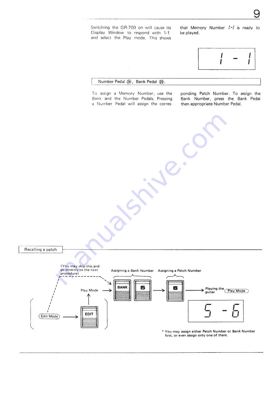 Roland GR-700 Owner'S Manual Download Page 9