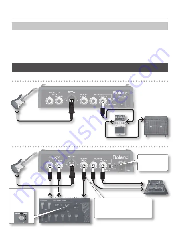 Roland GR-S Скачать руководство пользователя страница 6