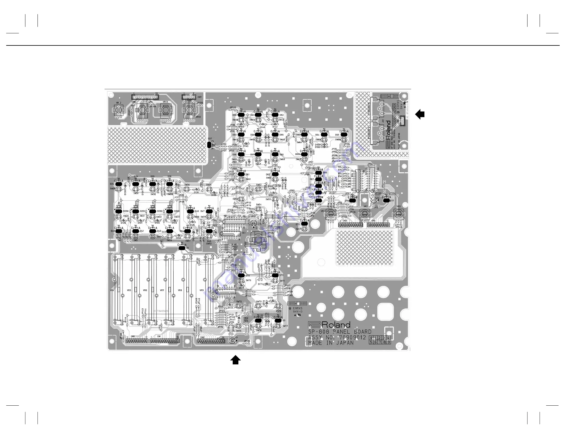 Roland Groovesampler SP-808 Service Notes Download Page 11