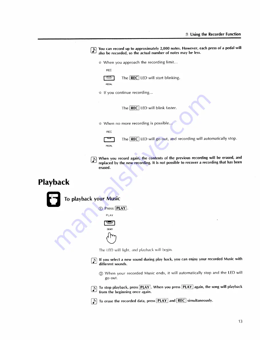 Roland HP 1700 Owner'S Manual Download Page 15