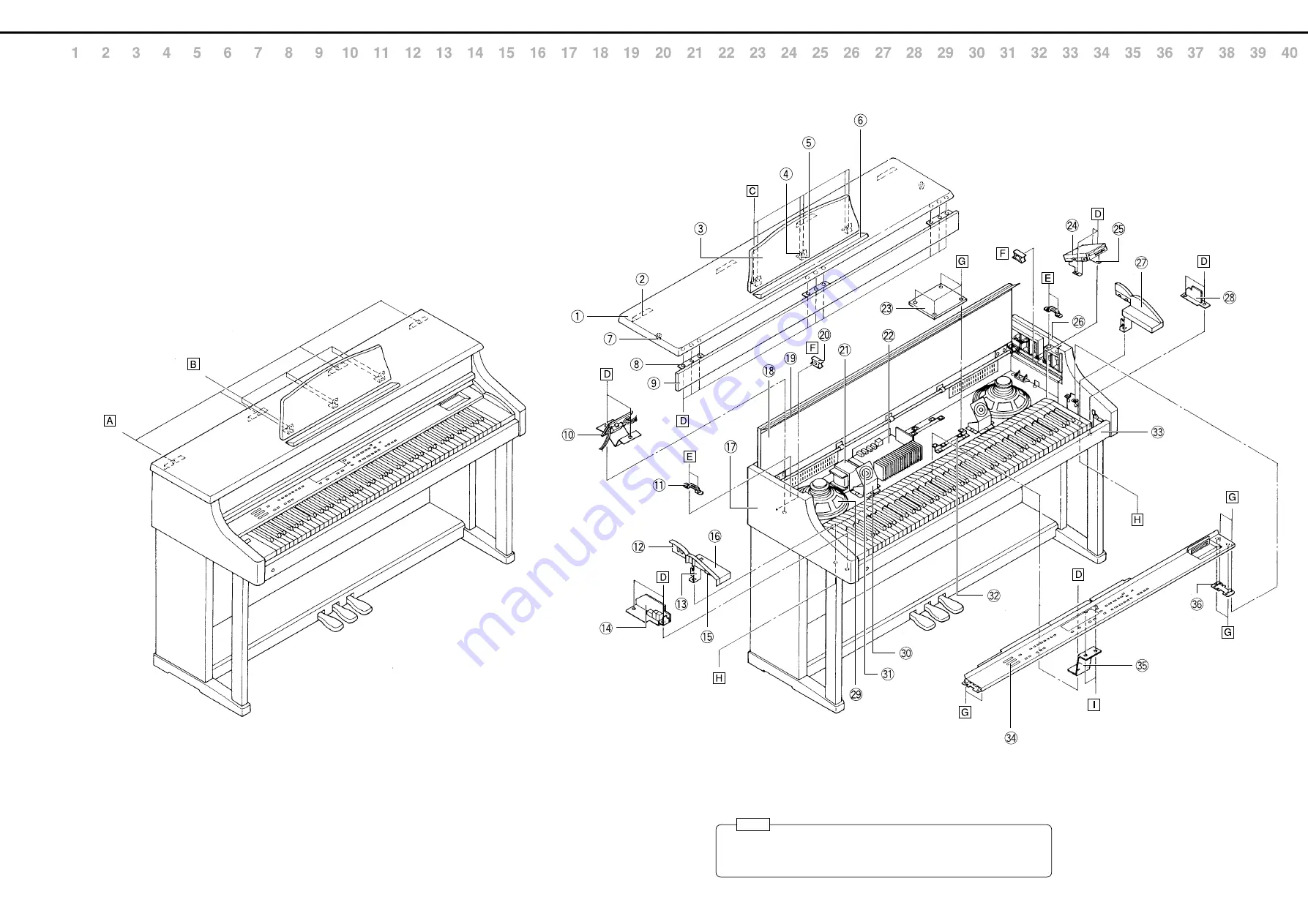 Roland HP 555G Service Notes Download Page 3