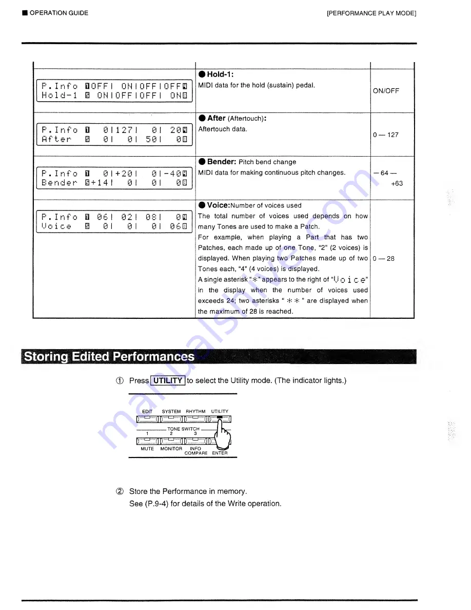 Roland JV-880 Owner'S Manual Download Page 54