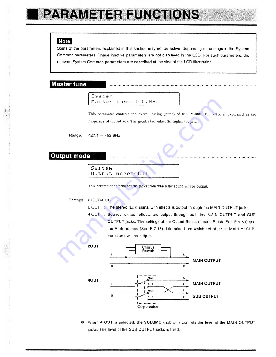 Roland JV-880 Owner'S Manual Download Page 59