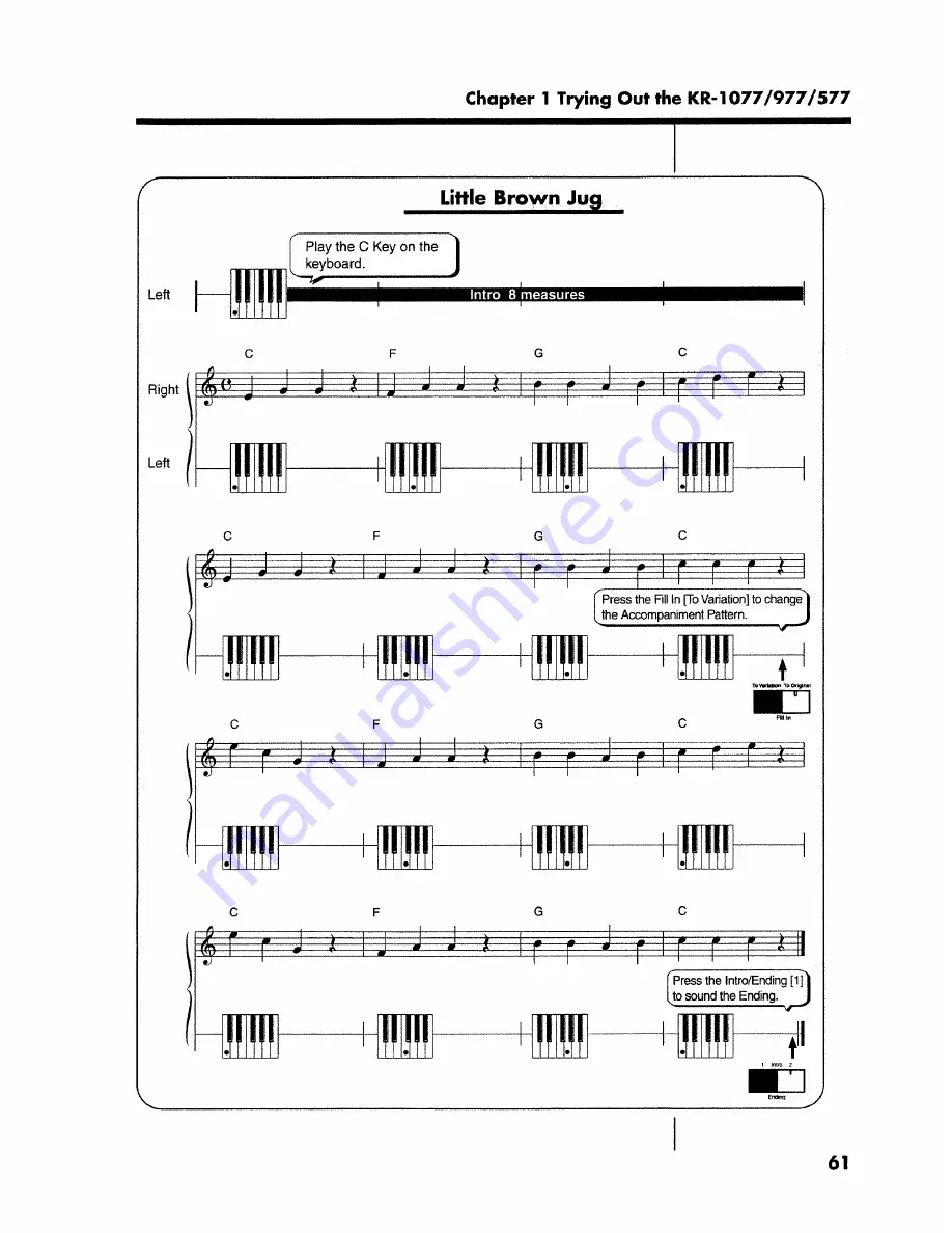 Roland KR-1077 Скачать руководство пользователя страница 61