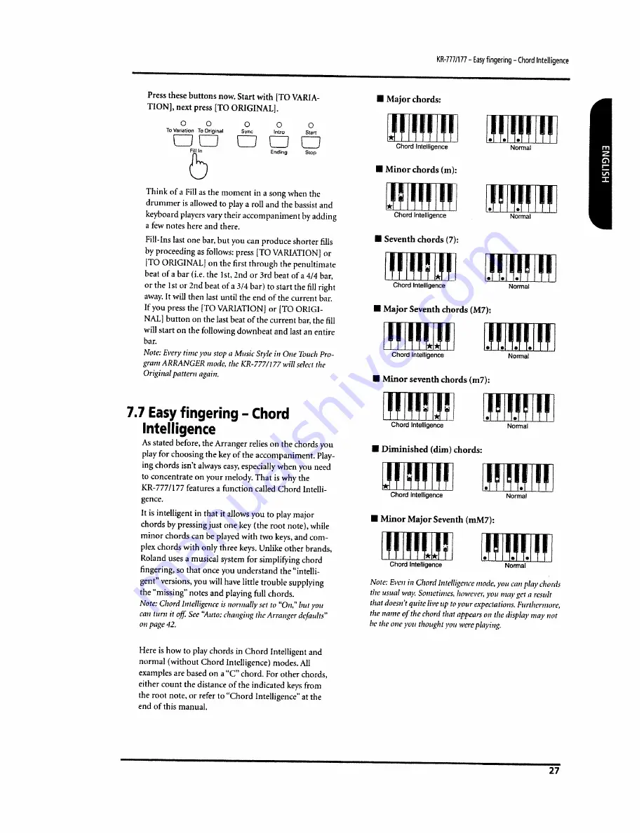 Roland KR-177 Скачать руководство пользователя страница 33