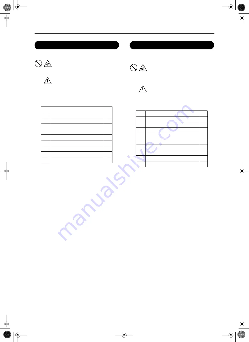 Roland KS107e Manual Download Page 4