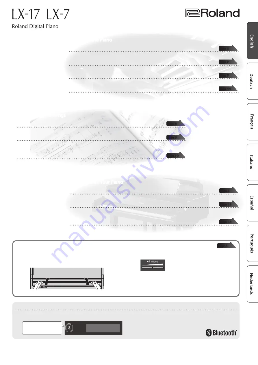 Roland LX-17 Скачать руководство пользователя страница 1