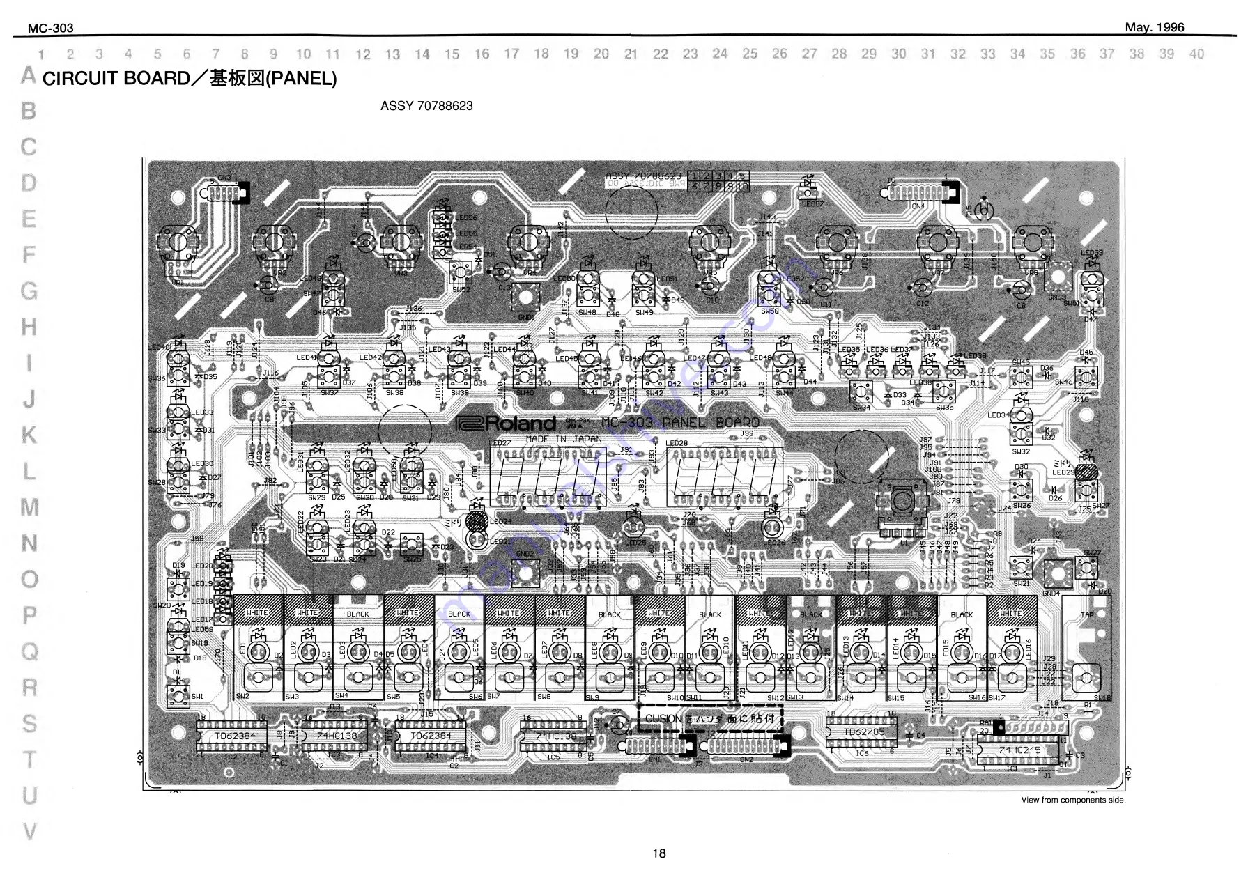 Roland MC-303 Groovebox Service Notes Download Page 18