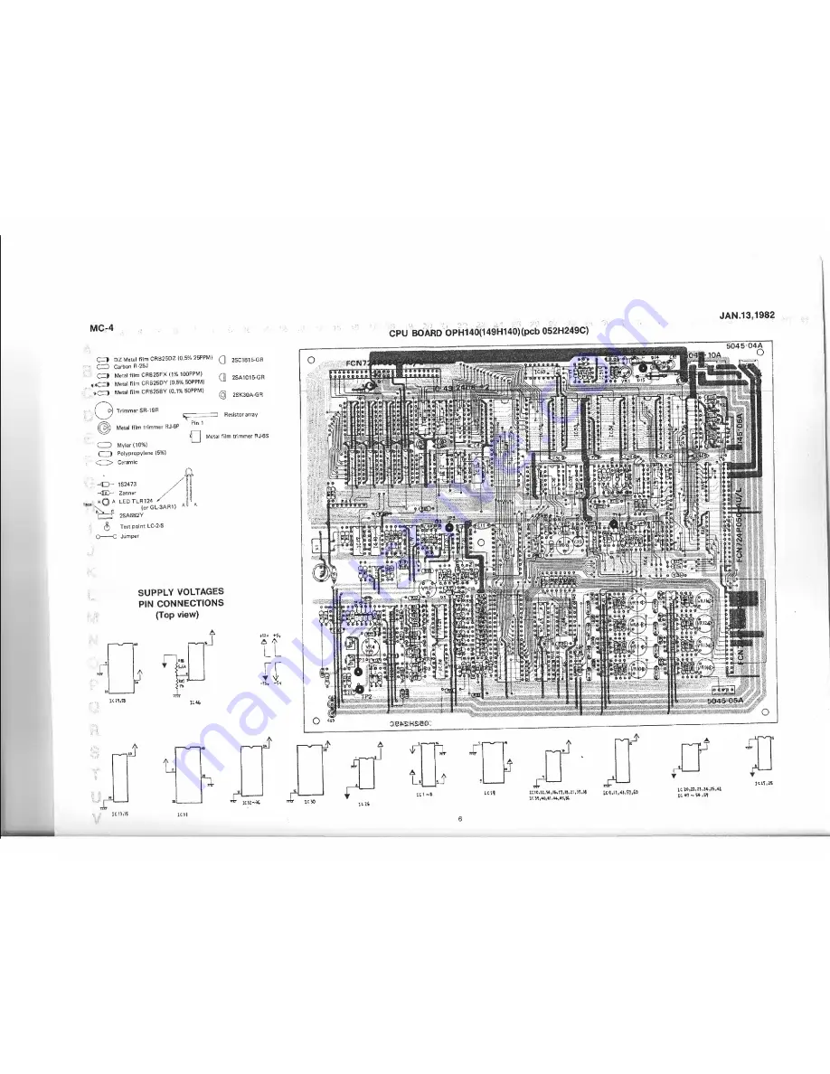 Roland MicroComposer MC-4 Service Notes Download Page 6