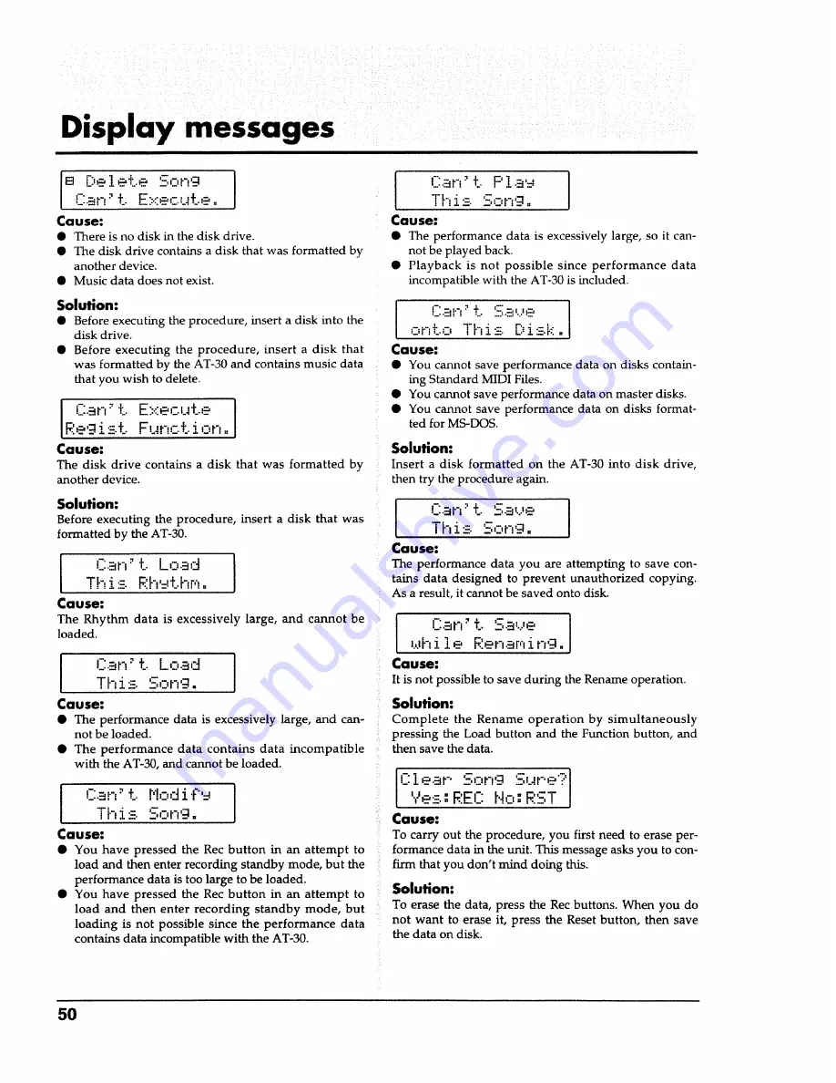 Roland Music Atelier AT-30 Owner'S Manual Download Page 50