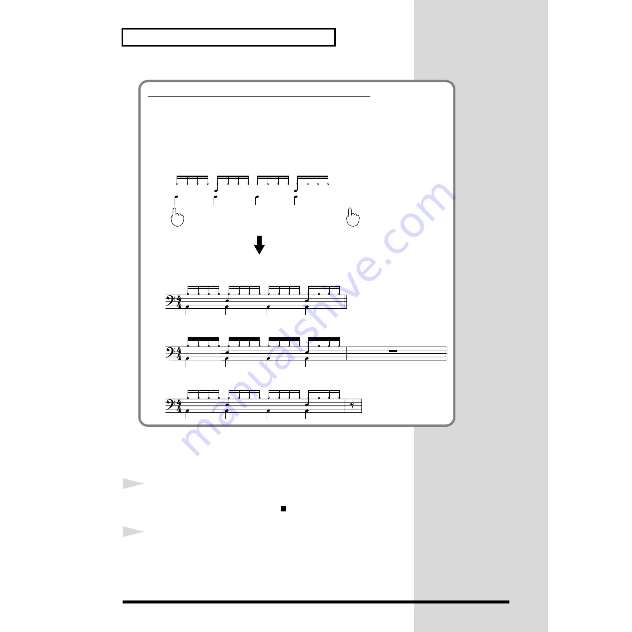 Roland PhraseLab MC-09 Owner'S Manual Download Page 34