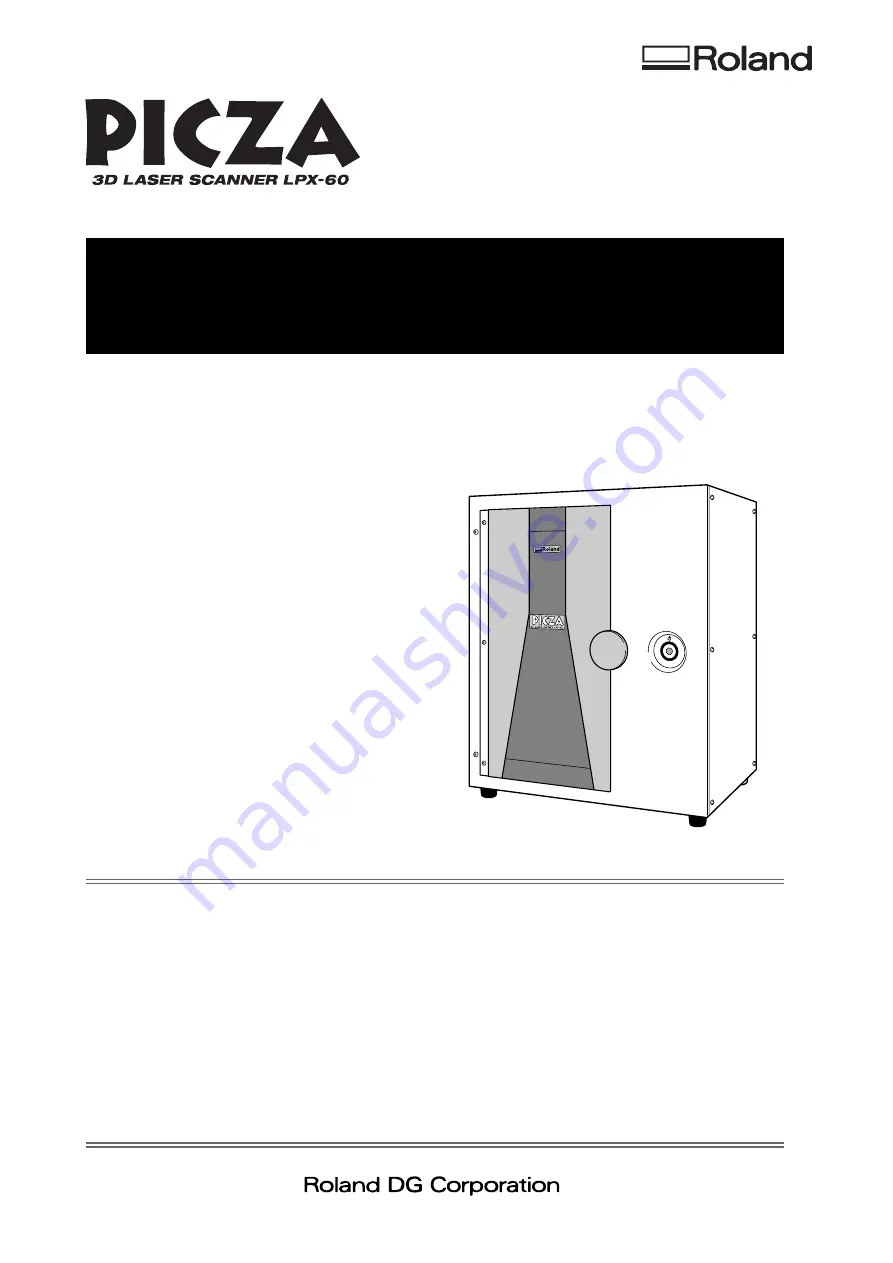 Roland PICZA LPX-60 User Manual Download Page 1