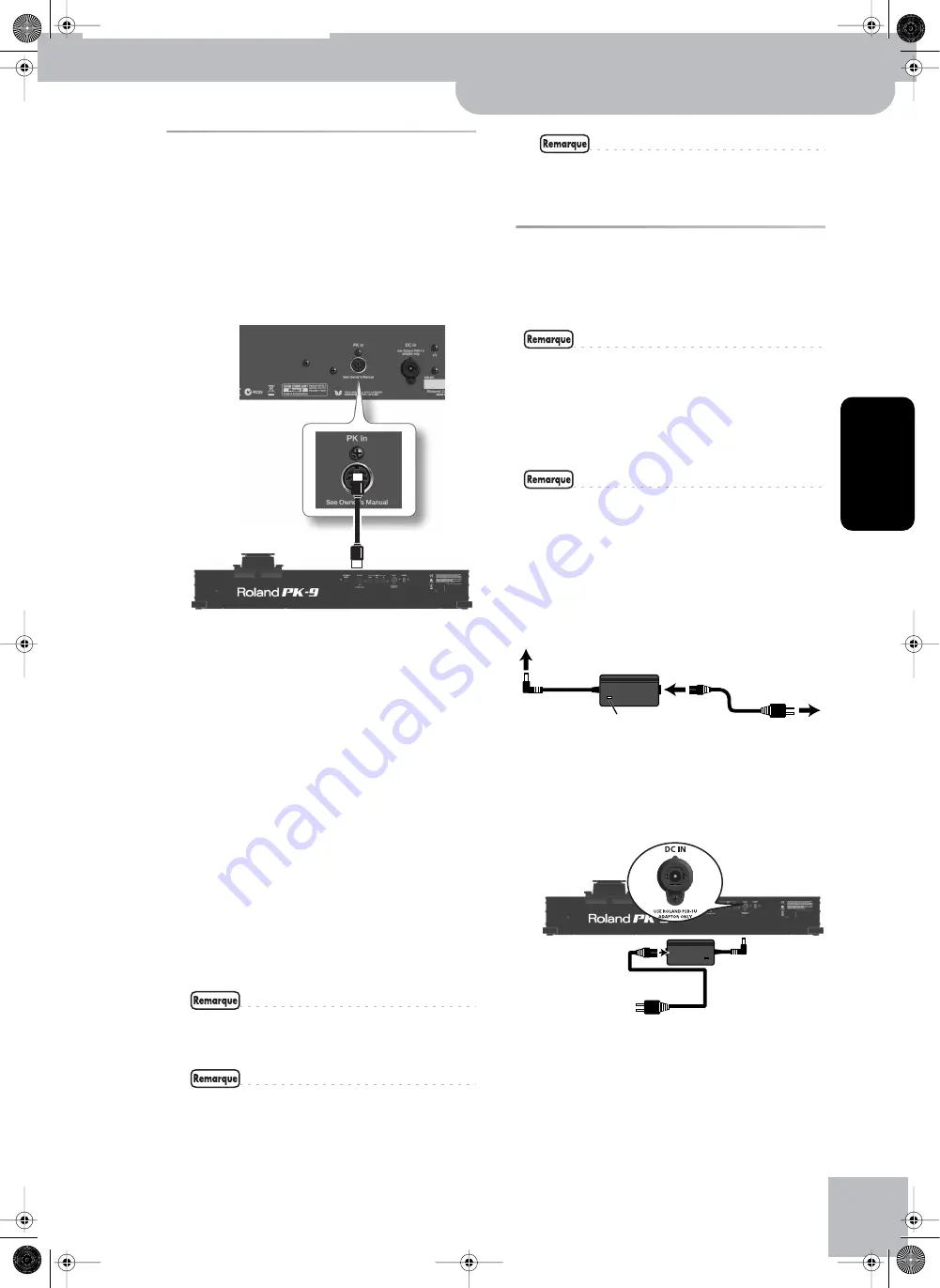 Roland PK-9 Owner'S Manual Download Page 47