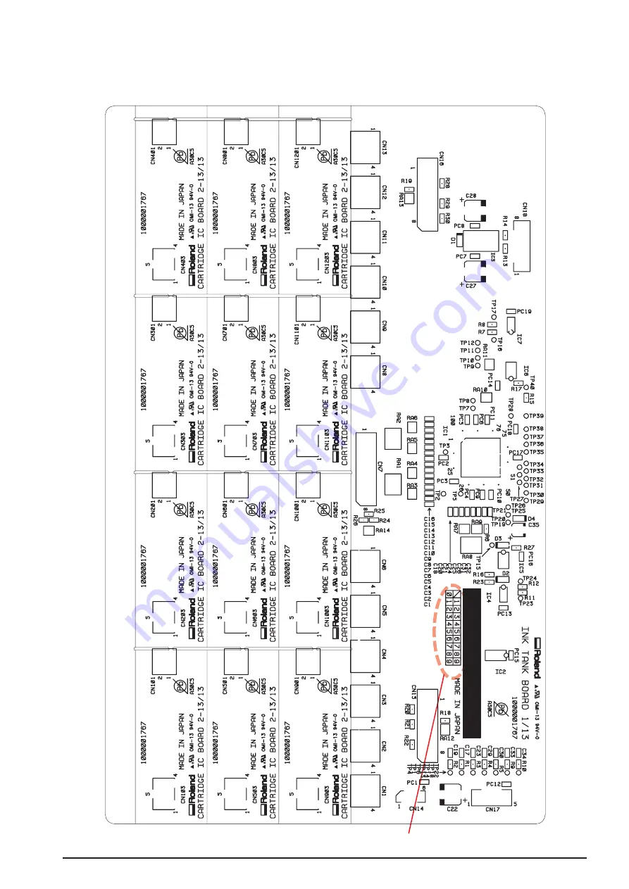 Roland SOLJET Pro III XC-540 Service Notes Download Page 53