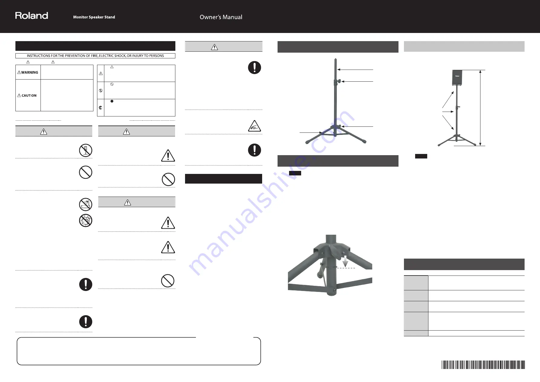 Roland ST-CMS1 Owner'S Manual Download Page 1