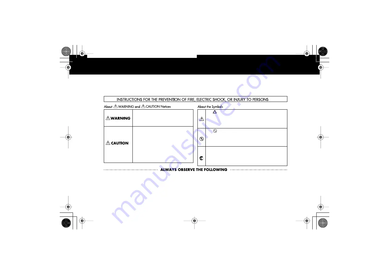 Roland SuperNATURAL ARX-01 Owner'S Manual Download Page 4