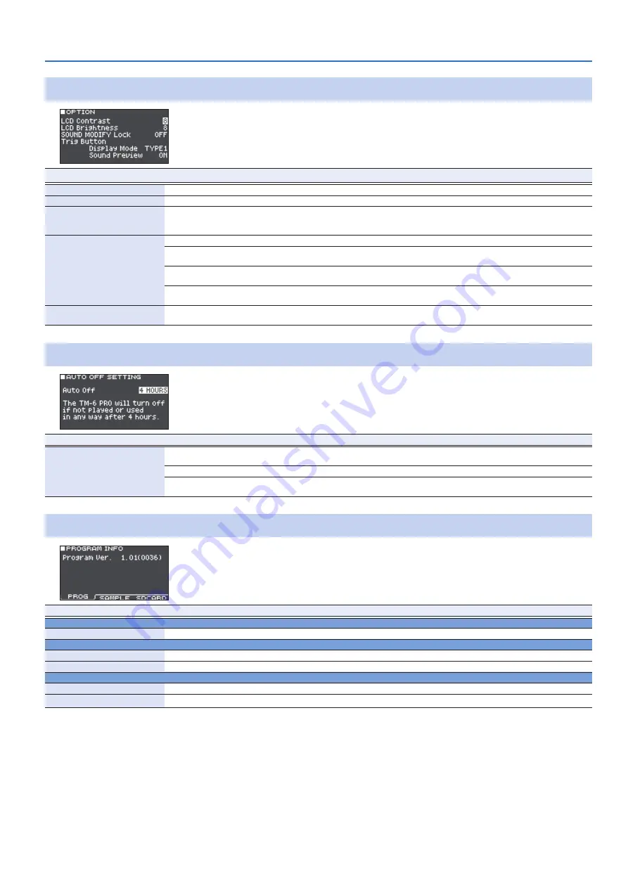 Roland TM-6 PRO Data List Download Page 19